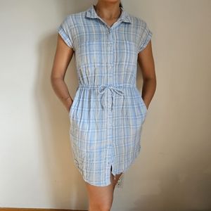 Shirt dress S light blue